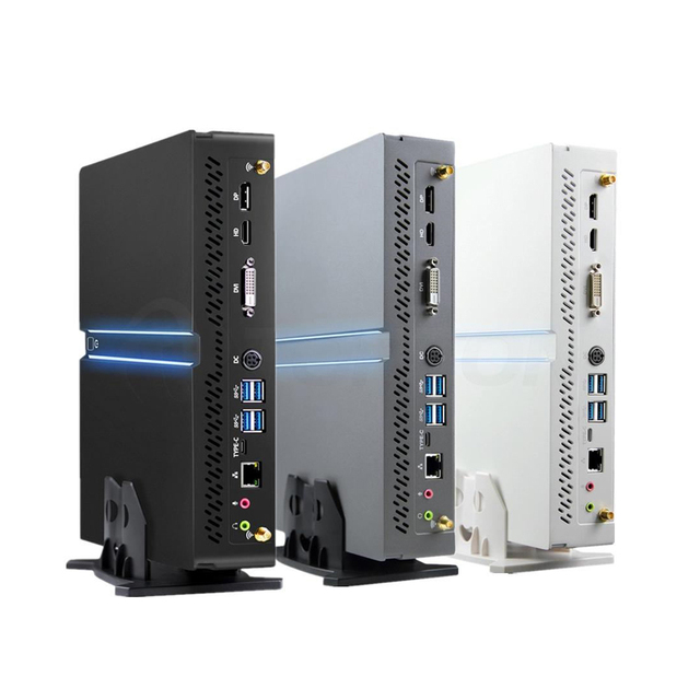 Powerful 3D Gaming PC Intel Core I9 9900KF RTX2060 GTX1660 8 Cores  Mini BOX PC Support 3 Display for Games