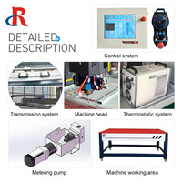Machine automatique de distribution de joint en pu fipfg machine de joint en pu machine de distribution de robot équipement de collage Ruichuang