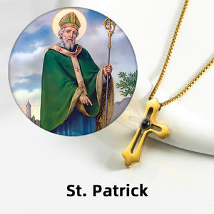 Colgantes Religiosos de Diferentes Formas de GIVELUCK, Colgante de la Divinidad Guardiana Irlandesa, Preparado para el Día de San Patricio - Product Image 2