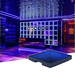 SUEZ Pista de baile Luz de escenario Inalámbrico Magnético Infinito Abismo Espejo 3D LED Pista de baile con estuche de vuelo - Product Image 2