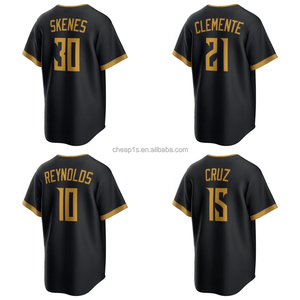 Nouveauté Maillot <span class=keywords><strong>de</strong></span> baseball des Pirates <span class=keywords><strong>de</strong></span> Pittsburgh pour hommes et enfants # 30 Paul Skenes # 6 Konnor Griffin # 21 Roberto Clemente Vêtements <span class=keywords><strong>de</strong></span> softball - Product Image 1