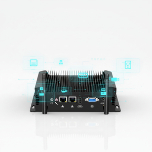 <span class=keywords><strong>Mini</strong></span> PC industriel sans ventilateur Intel i3 1315U, double Ethernet Gigabit, 2 ports RS232 COM, 8 ports USB, ordinateur embarqué - Product Image 1