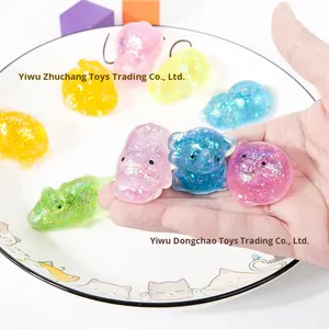 Novelty Plastic Small Animal Squeeze Toy Cartoon Stress Relief Slow <b>Rebound</b> Cute Artifact Wholesale TBQ Brand Model A125 - Product Image 4