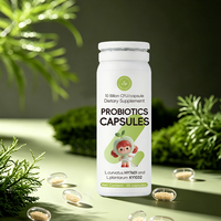 Capsules Probiotiques Orales Quotidiennes : Souches Actives Vivantes pour Maintenir la Santé Intestinale, Brûleur de Graisse Abdominale, Comprimés de Soutien Métabolique