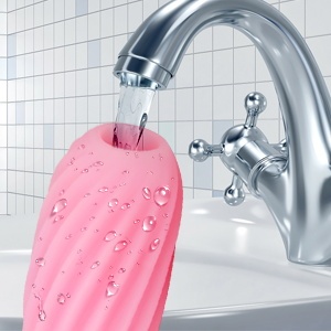 Taschenvagina-Ei mit 3D-Realistischer Texturierter Vagina Ultra Weich Dehnbar für Männer-Masturbation Wiederverwendbares Kondom - Product Image 6