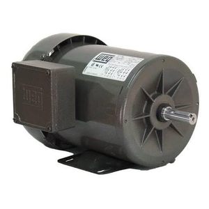 มอเตอร์เอนกประสงค์ Weg Electric 1/2 แรงม้า 3 เฟส 1200 รอบต่อนาที โครง 56  แบบ TEFC ติดตั้งแบบขาตั้ง - Product Image 1