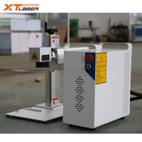 Machine de marquage laser à fibre 20W 30W 50W 60W avec source laser JPT pour acier inoxydable et acier au carbone à bon prix