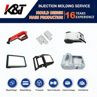 Boîtier composite en plastique moulé par injection de précision, coque de protection personnalisée, pièces de rechange pour joueurs de jeux, service tout-en-un