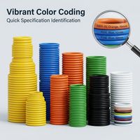 Joint d'étanchéité en caoutchouc multicolore personnalisé Jacey, joint torique NBR FKM EPDM Silicone pour réparation industrielle et mécanique