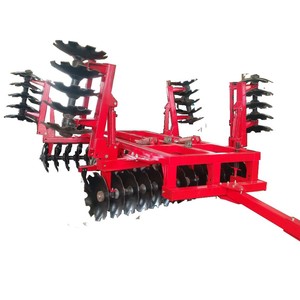 Disc Harrow Farm <b>Cultivator</b> Red Hydraulic Foldable 1BZ Type High Productivity Agricultural Tilling Equipment - Product Image 3