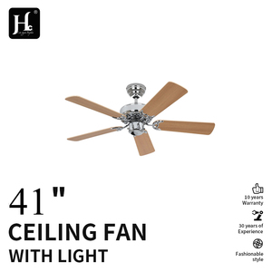 Ventilador de techo de 41 pulgadas con luz, muy vendido: ventilador decorativo de 5 aspas de MDF con motor de CA y kit de iluminación - Product Image 2