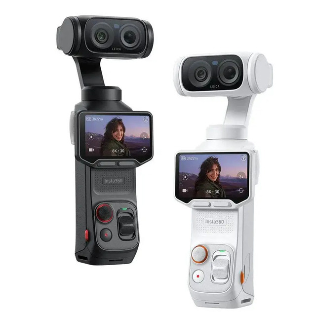 Ins Ta 360 Ultra 1-Inch Sensor 8K Video Pocket Gimbal Camera With AI Tracking and Dual 8K Ultra HD Recording -Capture and