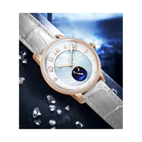 Conception et fabrication en usine de montres mécaniques lumineuses en acier, de petite taille, d'occasion, de type similaire, pour les marques privées des clients