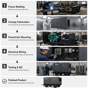Générateur diesel silencieux 100 Kva de marque américaine Cummins Weichai FAW, groupe électrogène diesel 100kva, générateur diesel 100kva - Product Image 2
