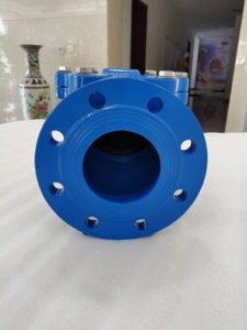 Dn100pn10 डबल फ्लैंज रबर बैठे स्विंग चेक वाल्व - Product Image 5