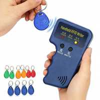 Duplicateur RFID 125KHz ISO11784/5 TK4100 T5577 EM4305, lecteur-graveur de cartes d'identité ABS portable pour contrôle d'accès
