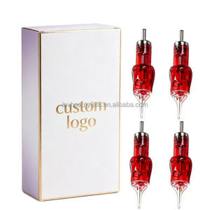 10 pièces/boîte Dragonmaster Professional 1RL Aiguilles de tatouage en acier inoxydable Cartouche jetable pour <span class=keywords><strong>PMU</strong></span> - Product Image 2