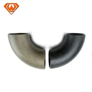 Carbon Steel Butt Weld Seamless Pipe Fittings 2 inch gost 17375 Elbows
