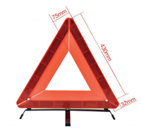 Triangle de sécurité réfléchissant d'urgence pour voiture PMAA CE Emark