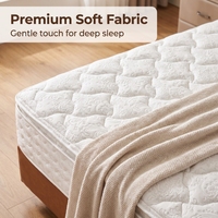 Federkernmatratzen Sleepwell Doppel- und Einzelmatratzen mit Kühlgel King- und Queen-Size Boxspring mit Taschenfederkern Memory-Schaum Bettmatratze Colchon