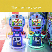 Animation Indoor Kids Machine à jeux vidéo en acier inoxydable Batteur Play Drum Console à pièces pour centres de divertissement