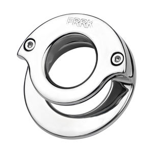 FRRK Anneau pénien en acier inoxydable pour homme Anneau pénien retardant l'éjaculation Anneau pénien Esticle Scrotum Bondage Sperme Anneaux de verrouillage Jouet sexuel pour adulte - Product Image 2