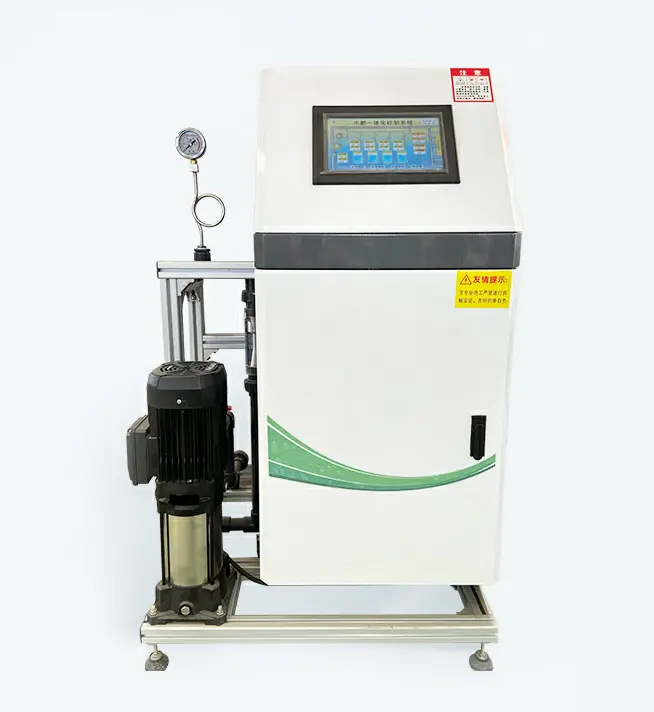 El sistema de riego inteligente de maquinaria agrícola está equipado con una máquina automática de fertilizante de agua