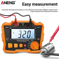 ANENG MH10 Medidor de Resistencia de Aislamiento de Escritorio (Megóhmetro) 0.1M-2000M Alta Precisión 100V-1000V Pantalla LCD Retroiluminada
