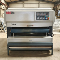 Machine de ponçage automatique à brosse pour le polissage des surfaces en bois, équipement de ponçage pour le traitement de la peinture des panneaux et des poteaux de meubles