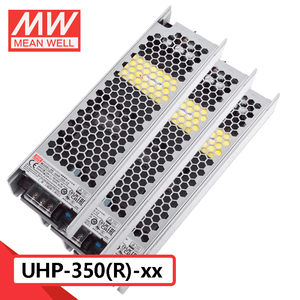 Fonte de Alimentação Chaveada Mean Well Série UHP-350 350W Tipo <span class=keywords><strong>Slim</strong></span> com Saída Única 3.3V/4.2V/5V/12V/15V/24V/36V/48V/55V Tipo Fechado - Product Image 1