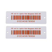 Etiqueta de Tarjeta RFID de PVC Avanzada, Etiqueta Pasiva de Largo Alcance para Seguimiento de Palés, para Gestión de Almacenes y Cadenas de Suministro