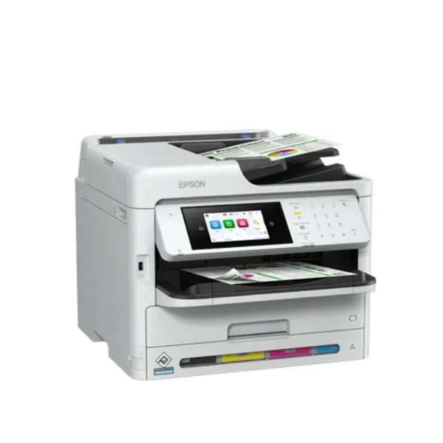 Máquina multifuncional para Epson WF-C5890a, fax colorido para negócios, nível de grupo de trabalho, jato de tinta