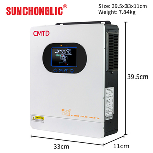 ขายตรงจากโรงงาน ปลอดภัย ประสิทธิภาพสูง CE- 6200W อินเวอร์เตอร์พลังงานแสงอาทิตย์แบบไฮบริด รองรับแบตเตอรี่ลิเธียมไอออน พร้อมตัวควบคุม MPPT ในตัว - Product Image 2