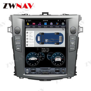 Écran Tesla 128 Go pour <span class=keywords><strong>Toyota</strong></span> <span class=keywords><strong>Corolla</strong></span> 2008 2009 <span class=keywords><strong>2010</strong></span> 2011 2012 2013 Android 9.0 Lecteur multimédia de voiture GPS Navi Radio Stéréo - Product Image 3