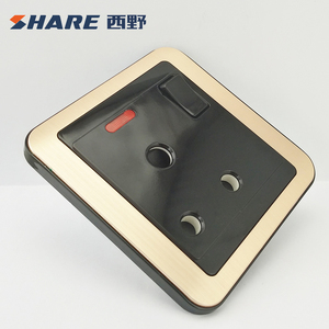 Condividi qualità garantita colore nero BS standard condizionatore d'aria 3 Pin spina 15 A presa commutata 86*86 con Rohs/CE/sciabola - Product Image 3