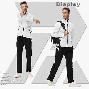 Unisexe Coupe régulière à capuche Uni 100% coton Casual XL Streetwear Respirant Écologique Design minimal Sorties quotidiennes d'hiver - Product Image 2