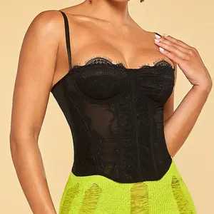 OEM/ODM Fournisseur Bustier Corset Top pour Femmes Lingerie Sexy Os Poitrine Taille Formateur Femme Corset