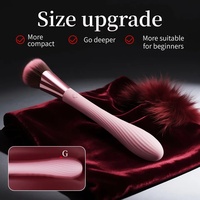 Neues Upgrade Abnehmbarer Bürsten-Vibrator 10 Vibrationsmodi Geräuscharmes Design USB-Aufladbar für G-Punkt Brustwarzen Klitoris