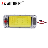 Lampe de lecture LED COB 9-90V pour camion, perles lumineuses blanches haute luminosité, éclairage de plafond pour fourgonnette, lampe intérieure de cabine, lumière intérieure 12-24V