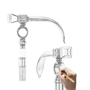 Accesorios de <span class=keywords><strong>tiro</strong></span>, muletas de rendimiento, bastón con mango, bastón de autodefensa, bastón para caminar con lámina de hierro en el interior - Product Image 4