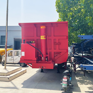 Semirremolque Volquete Trasero en Forma de U Personalizable de 3 Ejes y 40 Metros Cúbicos de Gran Capacidad, Popular en China, en Venta - Product Image 2