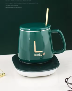 2025 Năm Bộ Quà Tặng Gốm Nước Nóng 55 Độ Trà/Cà Phê Cốc Điện Sạc Cốc Ấm Hơn Với Kiểm Soát Nhiệt Độ Cup Sưởi Ấm Pad - Product Image 4