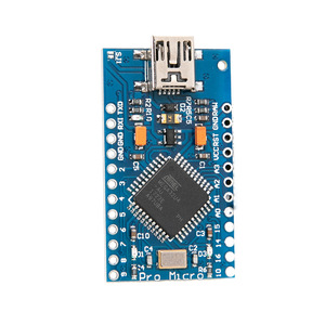 Pro Micro ATmega32U4 5V 16MHz Reemplazo ATmega328 para rduino Pro Mini con encabezado de PIN de <span class=keywords><strong>2</strong></span> filas para interfaz USB Leonardo - Product Image 2