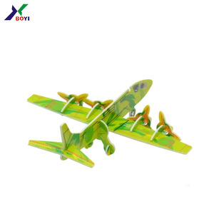 Tùy Chỉnh Tốt Nhất Người Bán Hàng Với Cá Nhân 3D Eps Câu Đố Máy Bay Mới Lạ Quà Tặng Sinh Nhật Cho Trẻ Em Giấy Bọt Máy Bay Đồ Chơi - Product Image 1