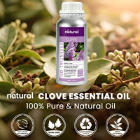 Huile essentielle de clou de girofle extraite de plantes naturelles biologiques, huile de bourgeons de clou de girofle pour les soins buccaux, cutanés et capillaires, parfum, huile d'aromathérapie