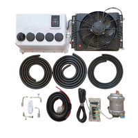 Climatiseur de stationnement 12V AC 24v Système de climatisation automobile Climatisation universelle pour voiture RVs caravanes camions Vans