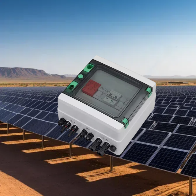 DC 500 1000V PV Combiner Box IP65 Solar Energy System Power Distribution Equipment 1/2/3/4/5/6 Strings 1/2/3/4/5/6 In/Out