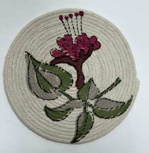 2024 tendance indien main bloc imprimé coton sous-verres 4*5 pouces tapis tampons pour tasse à café Table basse bureau Table accessoire - Product Image 5