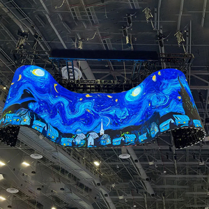 Flexible LED Display Film <strong>Screen</strong> Video Wall Soft Adhesive LED Flexible <strong>Screen</strong> for Glass <strong>Window</strong> Door Railing - Product Image 3