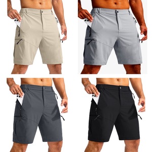 Stampa Logo personalizzata estate nuova moda uomo Multi tasche Workwear Shorts <span class=keywords><strong>con</strong></span> grande cerniera Casual ad asciugatura rapida da palestra pantaloni Fitness - Product Image 2